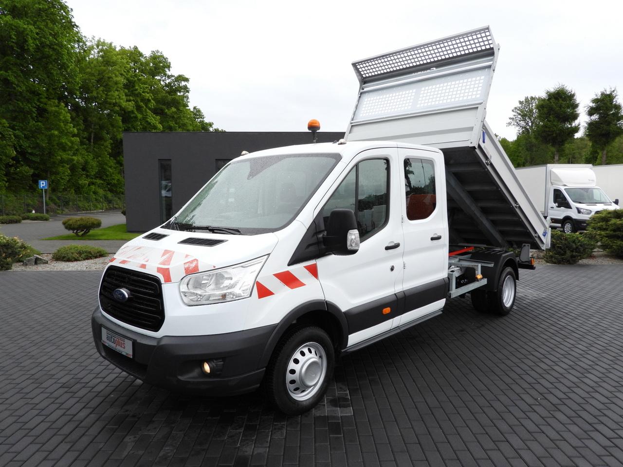 FORD TRANSIT Crew Cab cu bena basculabila
