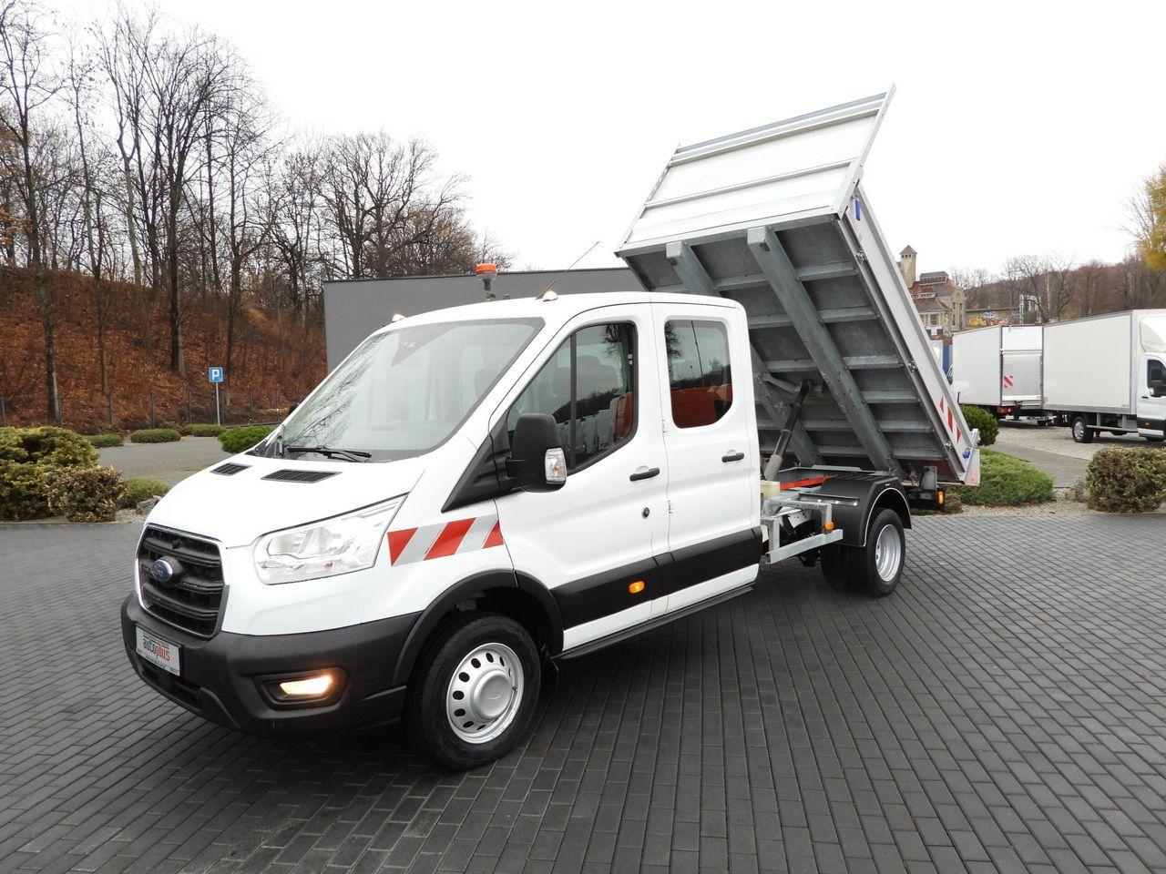 FORD TRANSIT Crew Cab cu bena basculabila